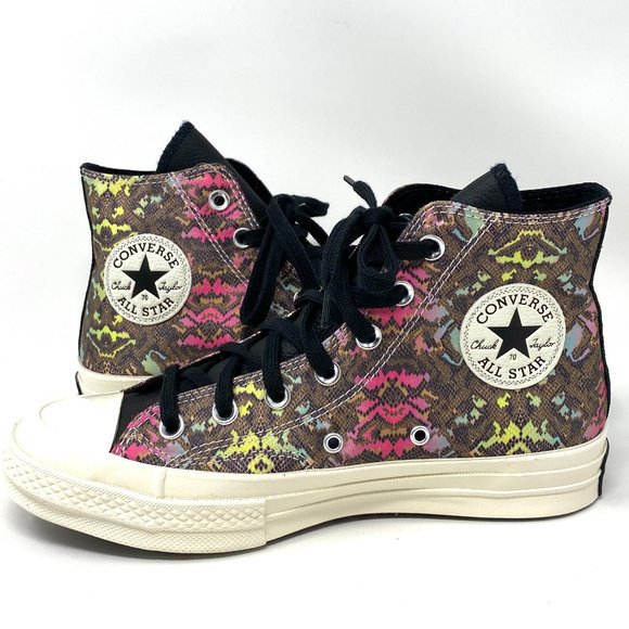 💖MEGA SALE💖Converse Chuck 70 Women's Digital Daze Snakes Brown Canvas 570264C - Picture 3 of 9
